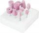 10pc Assorted Mounted Points 2001 (6mm Shank) Hardness Grade O