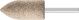 A Shape 6mm Aluminium Oxide Mix ADW - Brown - L Hardness A11 6 ADW 60 L 6 B