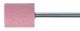 W Shape 3mm Shank Aluminium Oxide - Pink - O Hardness W146 3 AR 100 O 5 V (ZY0313)