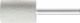 POLIFLEX Mounted Point 6mm shank Polyurethane Type PF ZY 2030/6 CN150 PUR-MH