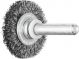 Shaft Mounted Wheel Brush - Crimped STEEL Wire - 6mm Shaft RBU 2004/6 ST 0.20
