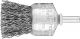 Pencil Brush 6mm Shaft Mounted - Crimped STEEL Wire PBU 3029/6 ST 0.50