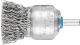 Pencil Brush 6mm Shaft Mounted - Crimped Wire PBU 3029/6 INOX 0.50