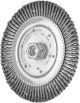 Wheel Brush with Arbor / Threaded Hole RBG - Twist Knot STEEL - Pipeliner RBG 17806/M14 Pipe ST