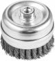 Cup Brush - Twist Knot STEEL TBGR 100/M14 ST 0.50