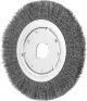 Wheel Brush with Arbor Hole - Crimped STEEL Wire - Suits Bench & Straight Grinders RBU 20016/22.2 ST 0.25
