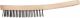 Hand Scratch Brush - STEEL Wire - Wooden Body 290mm HBU 30 ST 0.35