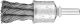 Pencil Brush 6mm Shaft Mounted - Twist Knot STEEL Wire PBG 1919/6 ST 0.50