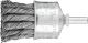 Pencil Brush 6mm Shaft Mounted - Twist Knot STEEL Wire PBG 3030/6 ST 0.50