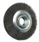 Wheel Brush with Arbor Hole GP - Crimped STEEL Wire - Suits Bench Grinders RBU 15025 T/51 ST 0.35 PSF (Inc. Bushes)