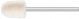 Felt Point 3mm Shank WRC Cylindrical Radius Shape FK WRC 1014/3M