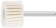 Mounted Felt Flap Wheels 6mm Shank FLS 3020/6 HARD