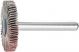 Mounted Flap Wheel Fan Grinder Aluminium Oxide - 6mm Shank F 3005/6 A 180 Grit