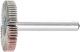 Mounted Flap Wheel Fan Grinder Aluminium Oxide - 6mm Shank F 3005/6 A 240 Grit