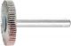 Mounted Flap Wheel Fan Grinder Aluminium Oxide - 6mm Shank F 3005/6 A 320 Grit