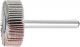 Mounted Flap Wheel Fan Grinder Aluminium Oxide - 6mm Shank F 3010/6 A 240 Grit