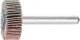 Mounted Flap Wheel Fan Grinder Aluminium Oxide - 6mm Shank F 2510/6 A 80 Grit