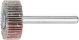 Mounted Flap Wheel Fan Grinder Aluminium Oxide - 6mm Shank F 2510/6 A 120 Grit