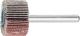 Mounted Flap Wheel Fan Grinder Aluminium Oxide - 6mm Shank F 2515/6 A 80 Grit