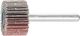 Mounted Flap Wheel Fan Grinder Aluminium Oxide - 6mm Shank F 2515/6 A 120 Grit
