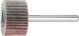 Mounted Flap Wheel Fan Grinder Aluminium Oxide - 6mm Shank F 2515/6 A 180 Grit