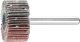 Mounted Flap Wheel Fan Grinder Aluminium Oxide - 6mm Shank F 3015/6 A 80 Grit