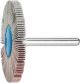 Mounted Flap Wheel Fan Grinder Aluminium Oxide - 6mm Shank F 5005/6 A 240 Grit