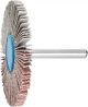 Mounted Flap Wheel Fan Grinder Aluminium Oxide - 6mm Shank F 6005/6 A 60 Grit