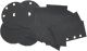 Starter Kit - Convert standard backing pad to Velstick hook type 115 x 230mm No Hole