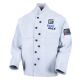 Blue Max Chrome Leather Welding Jacket