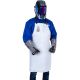 Blue Max A1 Chrome Leather Bib Style Welding Apron