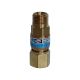 Flashback Arrestor, Torch End Oxygen , Normal flow