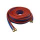 6mm Red Blue twin hose, 5m long with Harris quality fittings/tagged