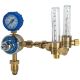 Regulator 1 Stage Bottom Entry Argon Type 10 w/ 2 Flowmeters In 20,000kPa Out 0-25 lpm