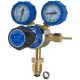 Regulator 1 Stage Bottom Entry Argon Flow gauge Type 10 In 20,000kPa Out 0-35 lpm