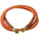 Gas Stop Hose Set Complete Length 2 Metres Inlet / Outlet 22x1.5mm LH FM
