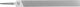 Hand File - No Handle - 1112 200 mm C2