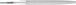 Half Round Tapered File - No Handle - 1152 SP 100 mm C1