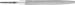 Half Round Tapered File - No Handle - 1152 SP 100 mm C3