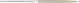 Diamond Needle File 140mm Length DF 4102T D 126 (barrette)