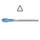 Engineers 3 Square Files - With Handle