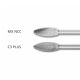Flame Shape Burrs B 1/4