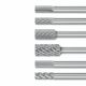 Cylindrical Burrs ZYA 6mm Shank - Tungsten Carbide