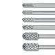Cylindrical Radius Burrs WRC 6mm Shank - Tungsten Carbide