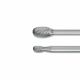 Oval Shape Burrs TRE 6mm Shank - Tungsten Carbide