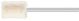 Felt Points 3 & 6mm Shank ZYA Cylindrical Shape