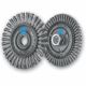 Pipeliner Wheel Brushes with Arbor / Threaded Hole RBG - Twist Knot INOX Wire