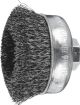 Cup Brushes TBU - Crimped STEEL Wire - Various Sizes