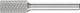 Cylindrical Burr ZYA 6mm Shank ZYA 1020/6 MICRO