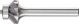 Radius Burr KSK with Bearing Guide 6mm Shank KSK 1603/6 45